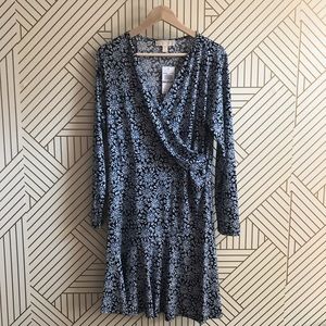 NWT Micheal Micheal Kors Faux Wrap Floral Dress